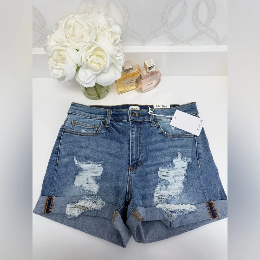 Sneak Peek Tomboy Denim Shorts